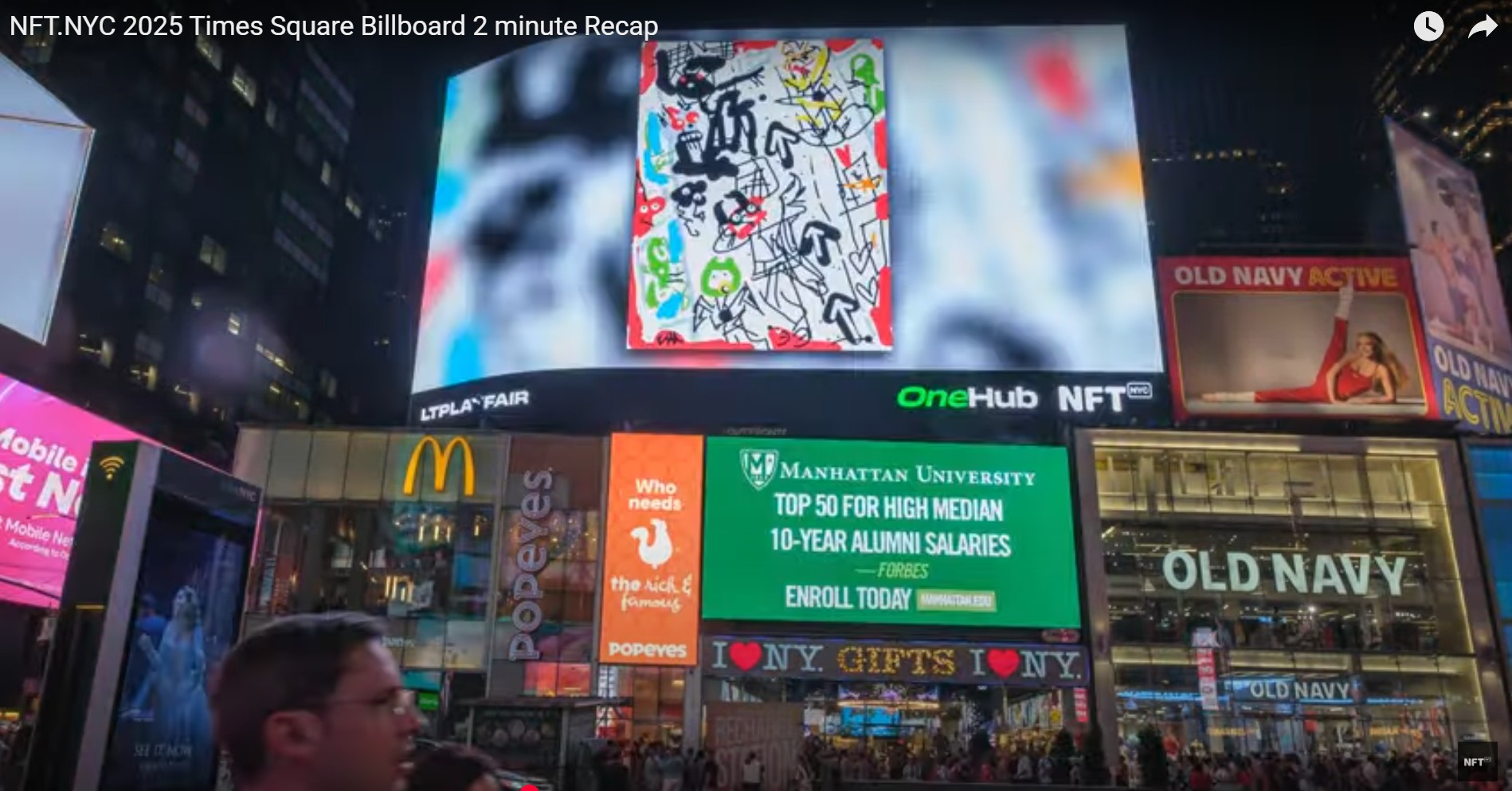 Waterfront Station — Times Square Billboard